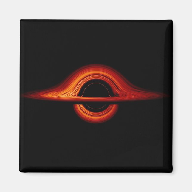 Imã Disco de Autenticação do Buraco Negro (Frente)