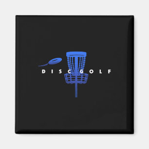 Imã Disco de Golfe Estilizado Legal Com Sket E Disco -