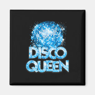 Imã Disco Queen - Anos setenta Vintage da Disco Themed