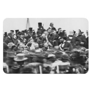 Ímã Discurso de Gettysburg Presidente Abraham Lincoln