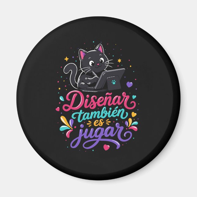 Imã Diseñar también es jugar (Frente)