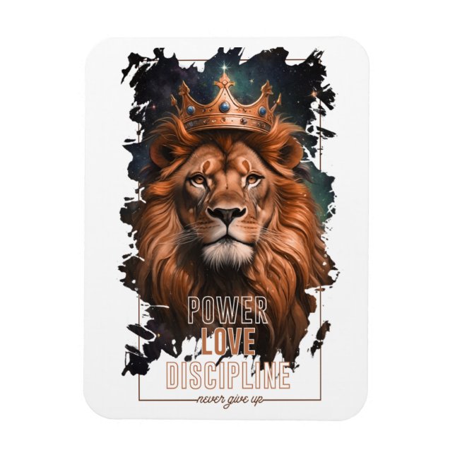 Ímã Diseño de León (Vertical)