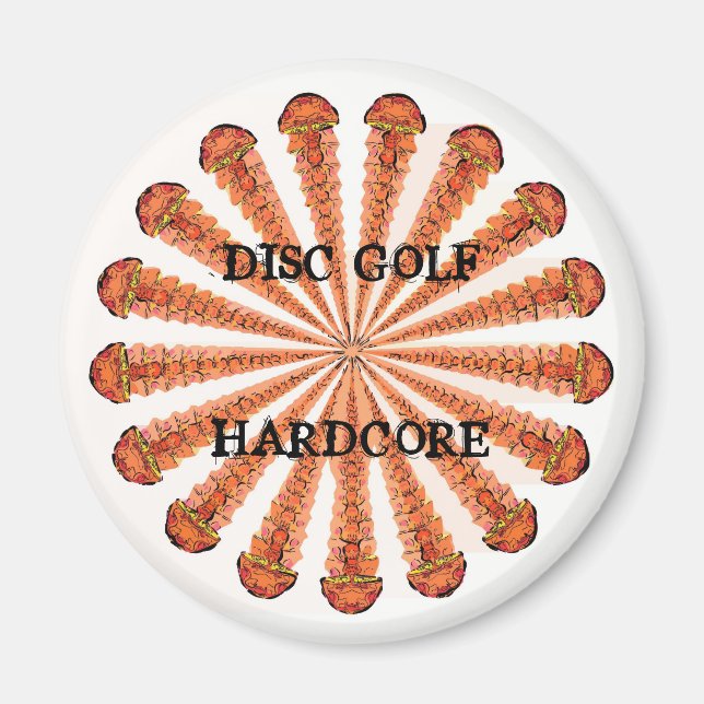 IMÃ DISK GOLF HARDCORE (Frente)