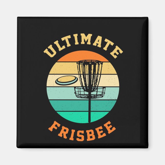 Imã Disk Golf Ultimate Frisbee (Frente)