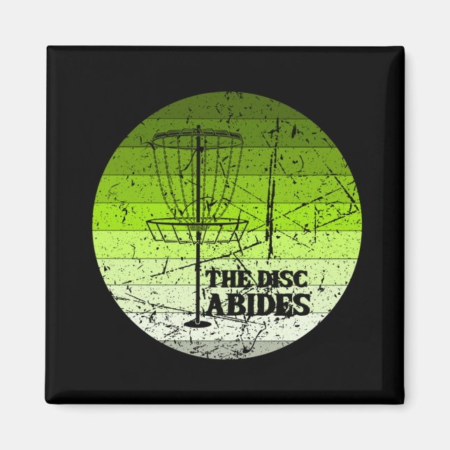 Imã Disk Golf Vintage (Frente)