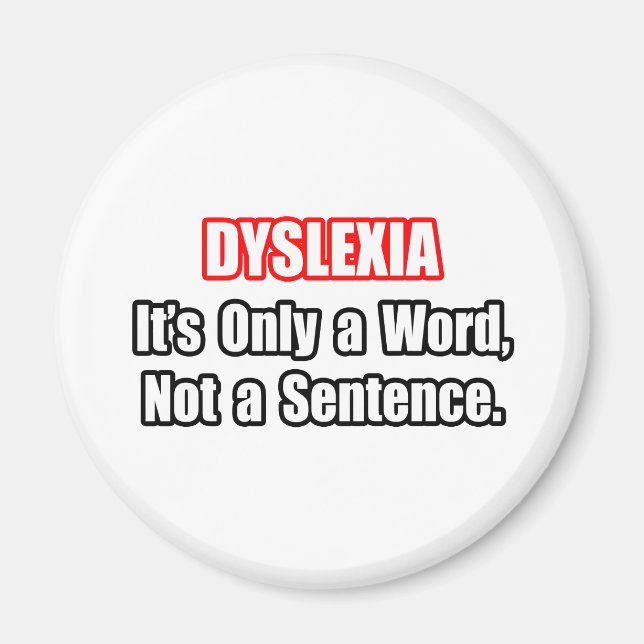 Imã Dislexia... Não é uma sentença (Frente)