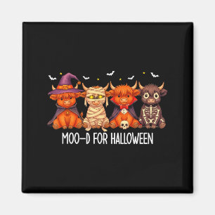 Imã Disposição para o Boo Fantasma do Halloween Vaca H