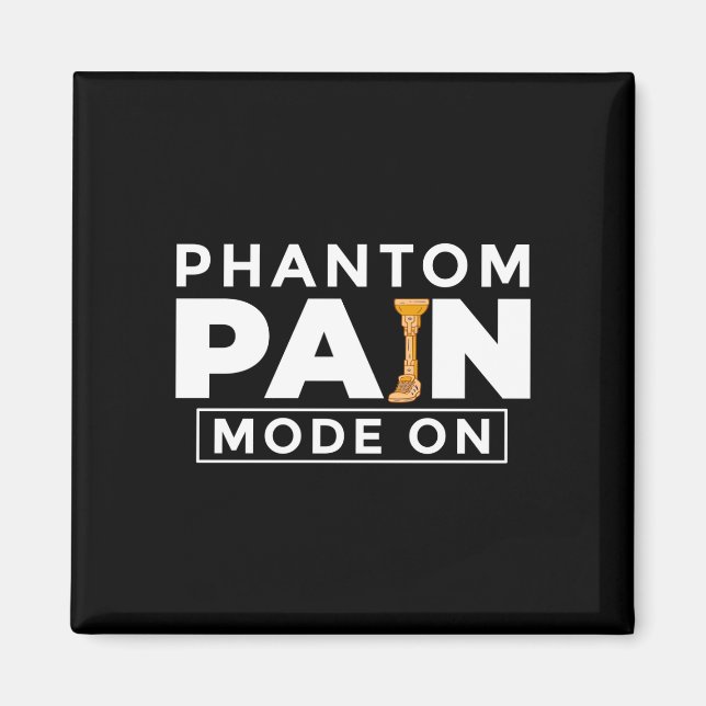 Imã Dispositivo protético de perna perna de pau - pegu (Frente)