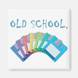 Imã disquetes antigos da escola