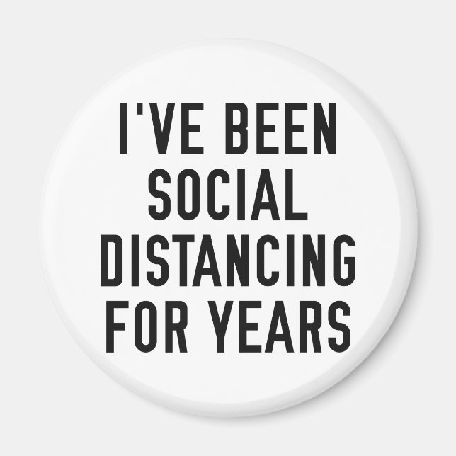 Imã Distância social (Frente)