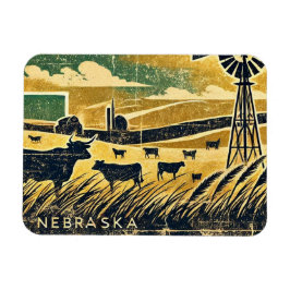 Ímã Distante Grunge do Nebraska