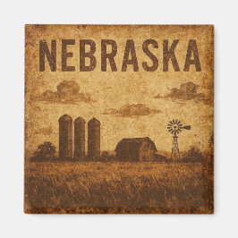 Imã Distante Grunge do Nebraska