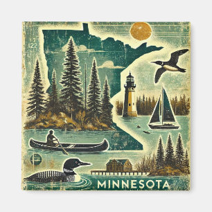 Imã Distante Grunge Minnesota