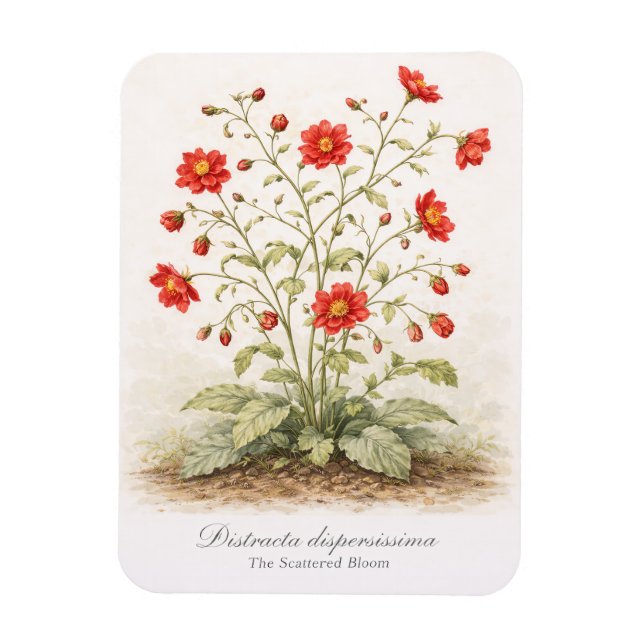 Ímã Distracta dispersissima - The Scattered Bloom (Vertical)