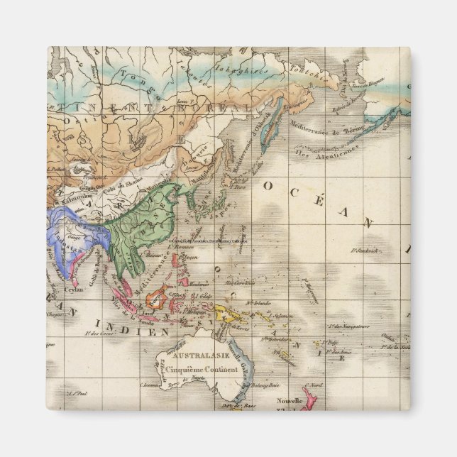 Imã Distribuição primitiva do gênero humano (Frente)