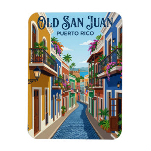 Ímã Distrito Histórico do Antigo San Juan Porto Rico