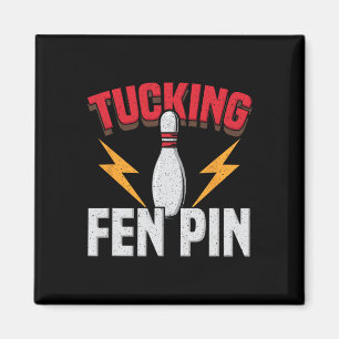 Imã Dito engraçado Tucking Fen Pin Diversão Boliche Jo