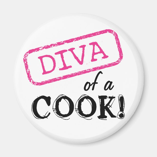Imã DIVA de um cozinheiro! (Frente)