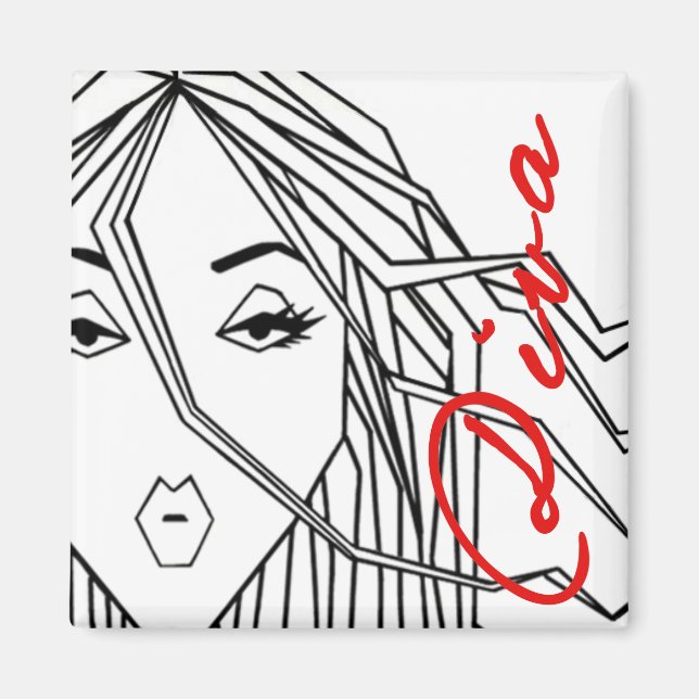 Imã Diva de um Magnet (Frente)