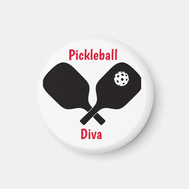 Imã Diva do Pickleball  (Frente)