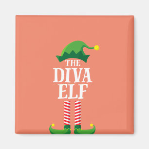 Imã Diva Elf Matching Family Group Festa de Natal