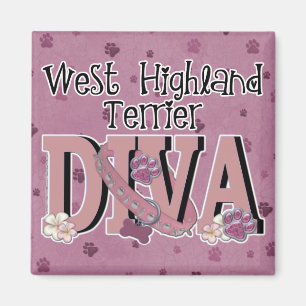 Imã DIVA ocidental de Terrier das montanhas