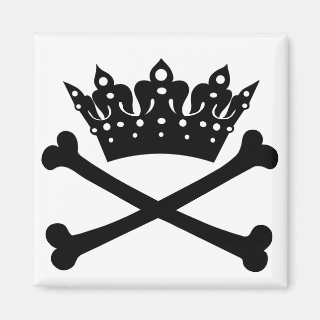 Imã "DIVA para o Osso!" Magneto entre Ossos (Frente)