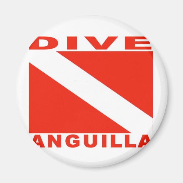 Imã Dive Anguilla (Frente)