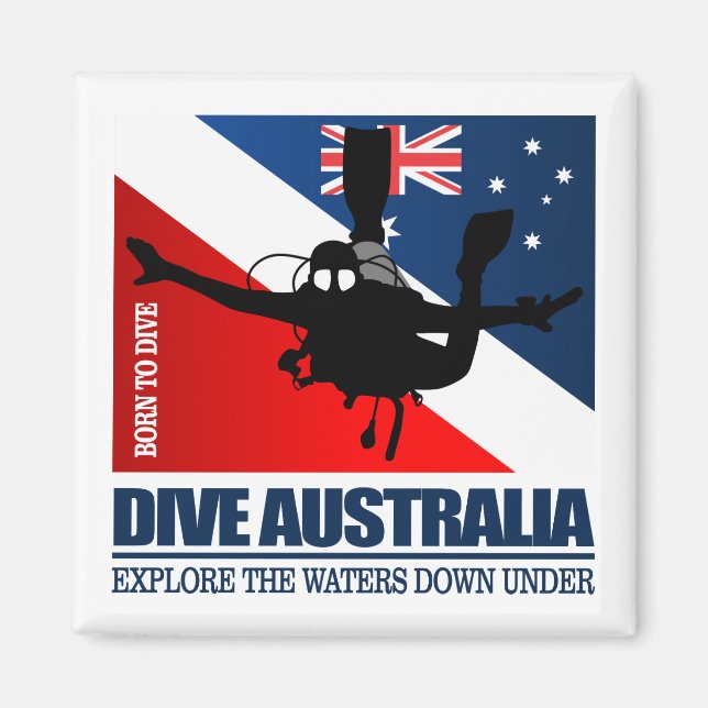 Imã Dive Austrália DF2 (Frente)