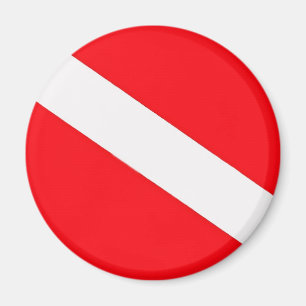 Imã Dive Flag Magnet