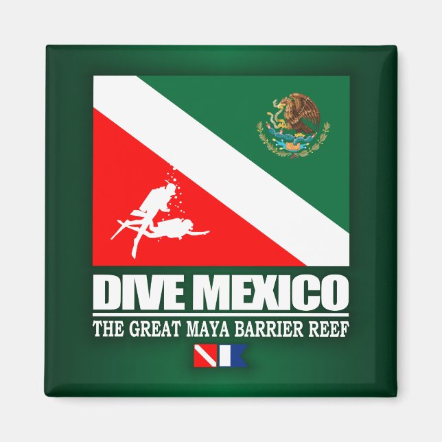 Imã Dive México (sq) (Frente)
