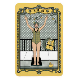 Ímã Dive No_C_4x6 Magnet Do Refrigerador