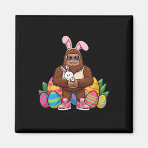 Imã Diversão Bigfoot Páscoa Coelho Mashup – Sasquatch