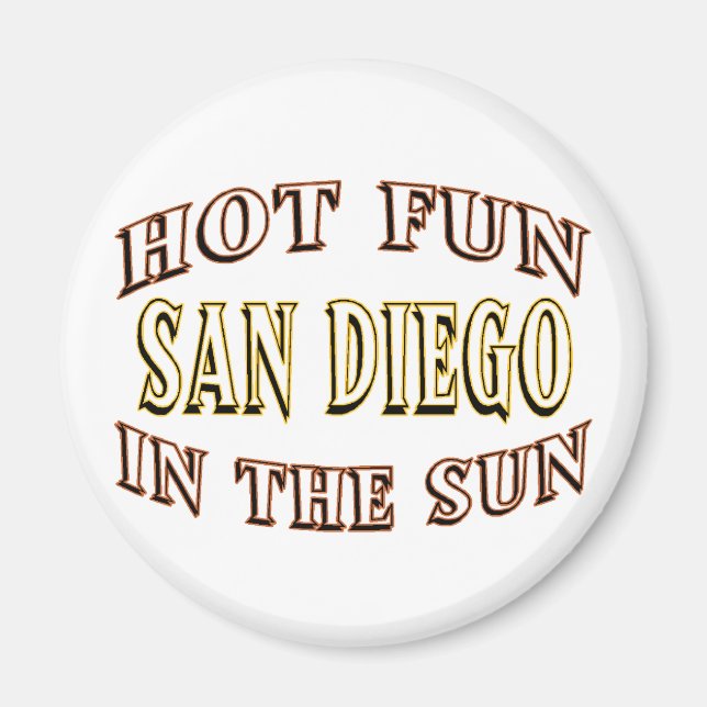 Imã Diversão de San Diego (Frente)