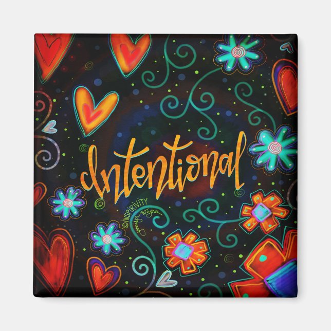 Imã Diversão de tendências Bonito de inspiração flexív (Frente)