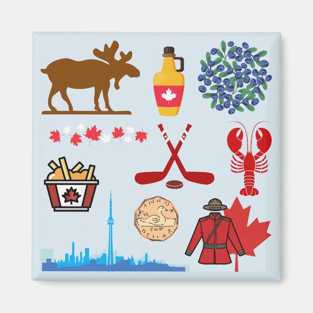 Imã Diversão do Canadá (Frente)