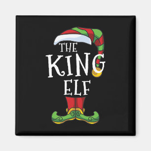 Imã Diversão do Grupo de Natal da Família King Elf