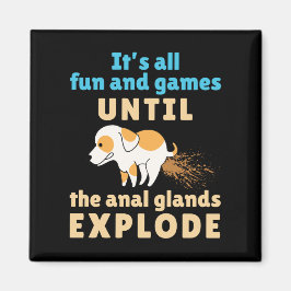 Imã Diversão e jogos da tecnologia Vet até que as glân