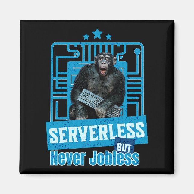 Imã Diversão em macaco do Engenheiro de software para  (Frente)