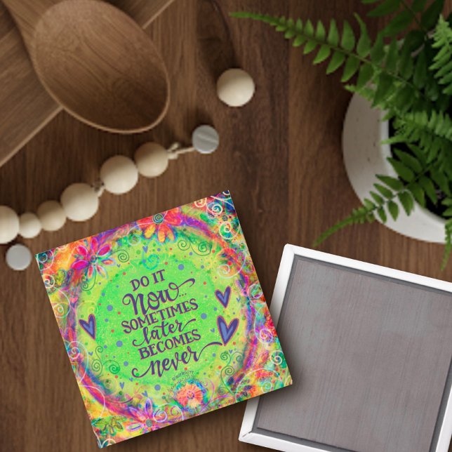 Imã Diversão Faça isso agora Inspiração Inspirividade  (Criador carregado)