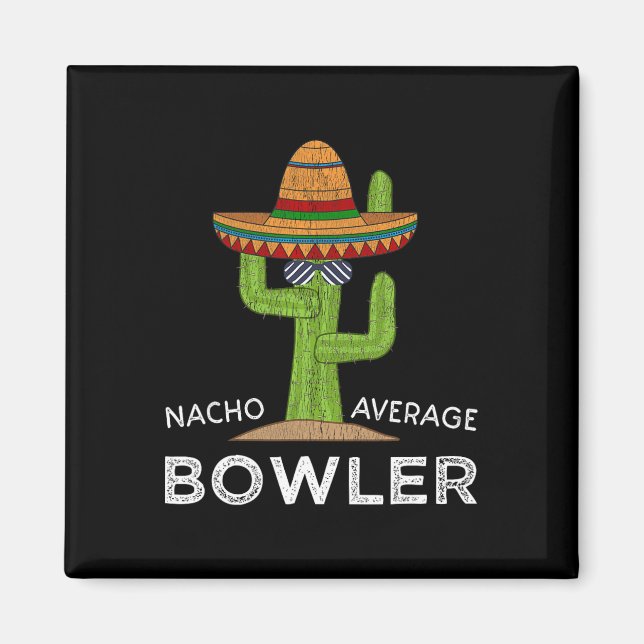 Imã Diversão Hilariler Bowler Piada Humor Funny Bolich (Frente)