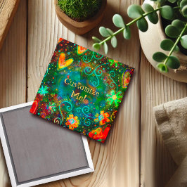 Imã Diversão Personalize seu próprio e Bonito ímã de i