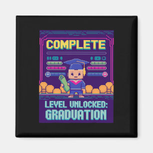 Imã Divertido 2025 Gamer Nível Completo Mestre Faculda