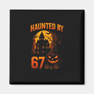 Imã Divertido 67 Meme Halloween Assombrado Sinistro Se