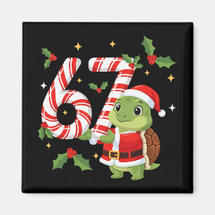Imã Divertido 67 Meme Tartaruga Natal Pjm Homens Mulhe