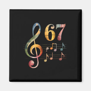 Imã Divertido 67 Música Meme Gíria Seis Sete Professor
