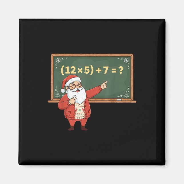 Imã Divertido 67 Seis Sete Professor de Matemática Nat (Frente)