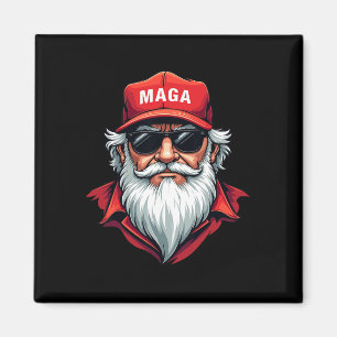 Imã Divertido Donald Trump Papai Noel Mega Natal Holi