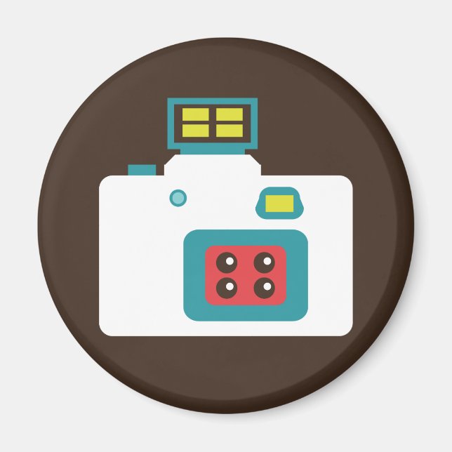 Imã Divertido Fotógrafo Da Câmera Lomo Action S (Frente)