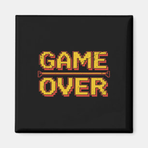 Imã Divertido Jogo de Vídeo de Arcade Retro Nostalgia
